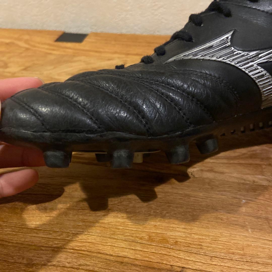 あ*よ様 Mizuno Morelia Neo ブラックサッカー限定色　シューズ