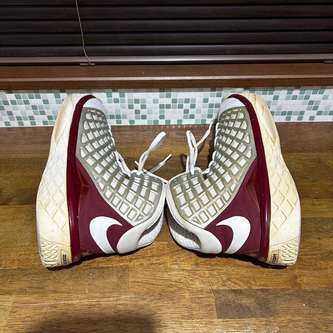 NIKE ZOOM KOBE 3 ホワイト×レッド 27cm