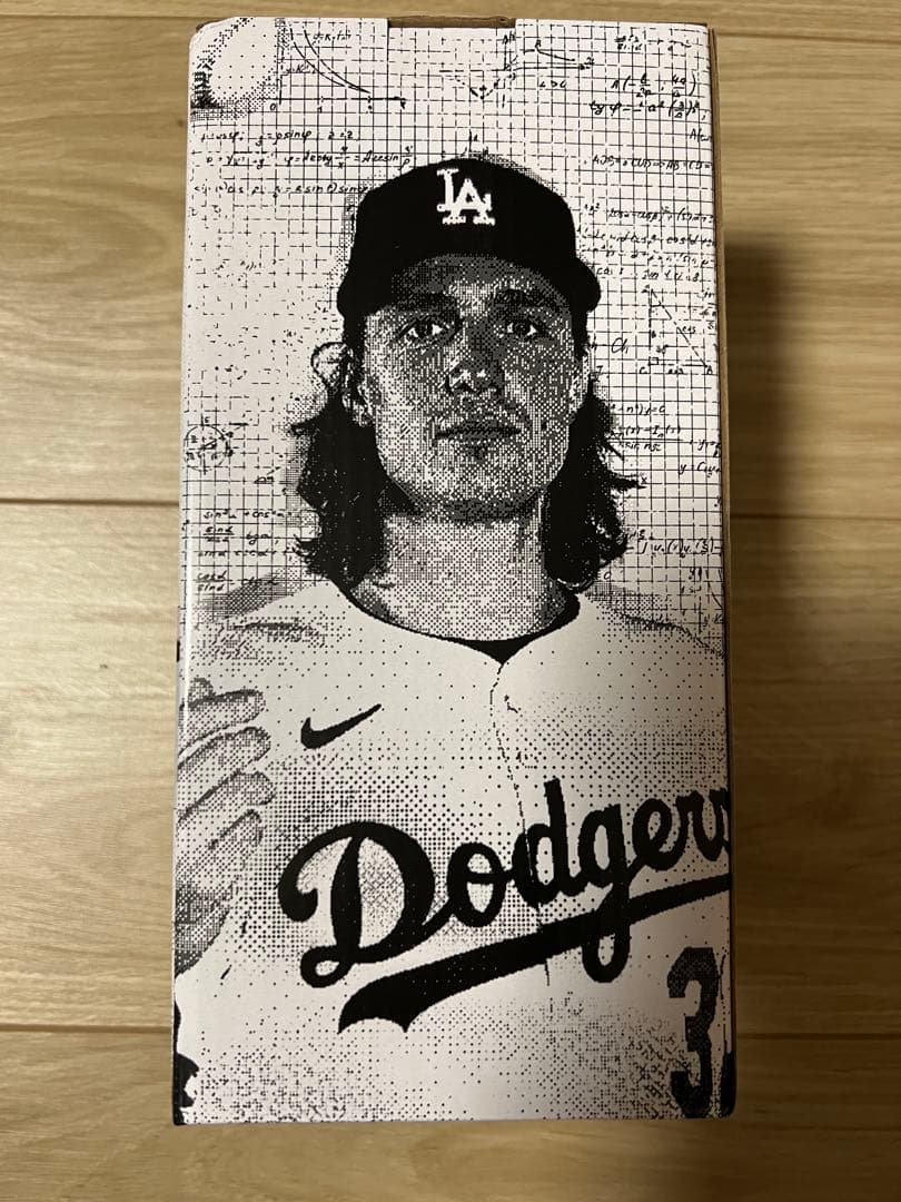 《新品未開封》◾️Dodgers／グラスノー　ボブルヘッド　現地観戦　来場者記念