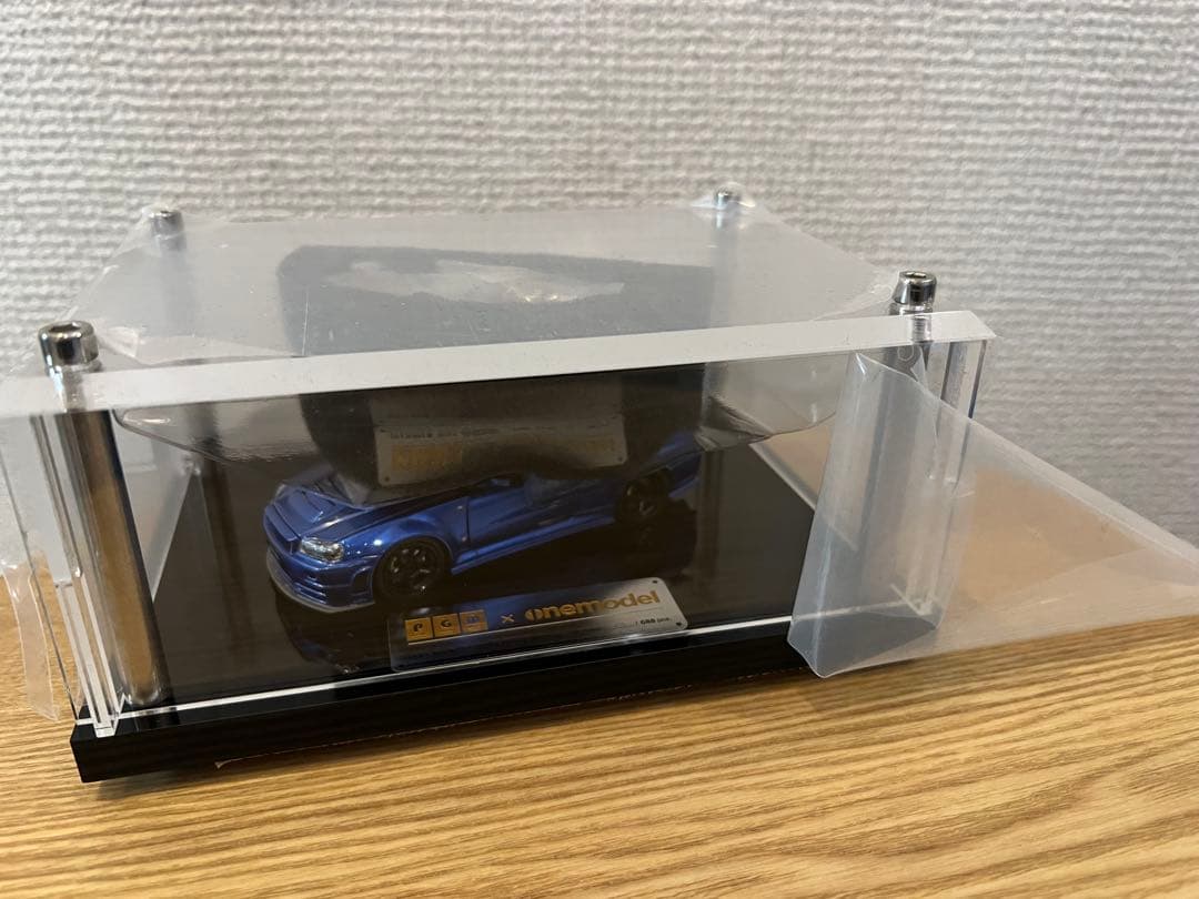PGM onemodel R34 Z-Tune 1/43 メタリックブルー