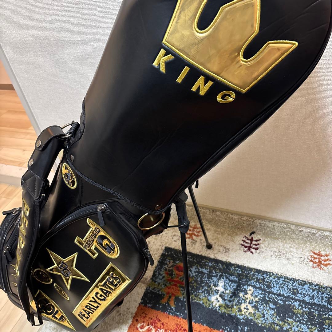 PEARLY GATES 原英莉花プロコラボ　キャディバッグ　ヘッドカバー付き