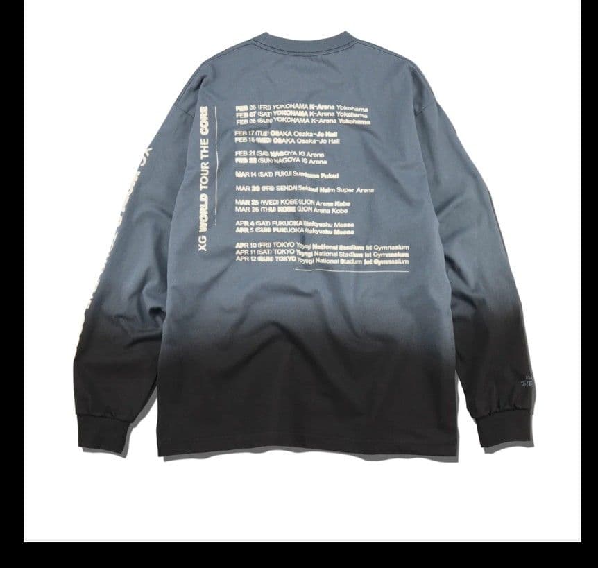 【新品未使用(手元有)】XG THE CORE ロングスリーブT GRAY L
