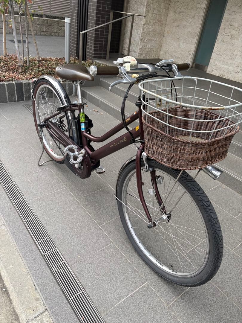 電動アシスト自転車、 Yamaha pasMina 12.3Ah26インチ