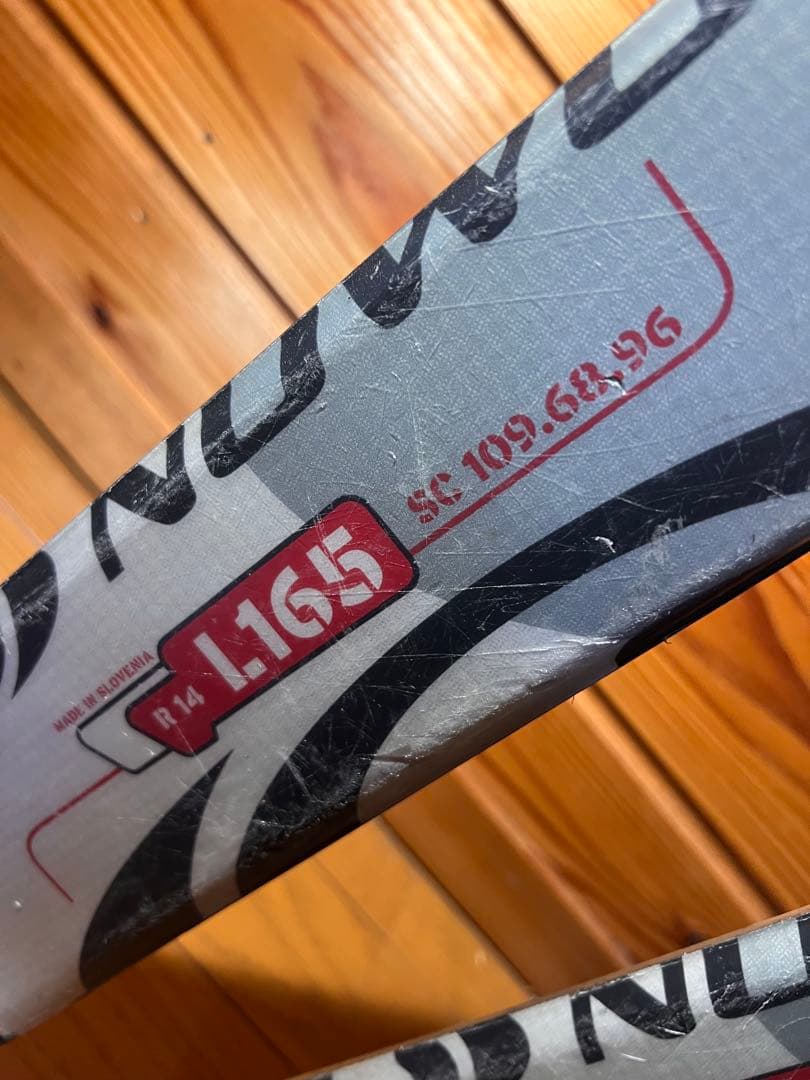 Salomon スキー板 ストックセット 165 サロモン