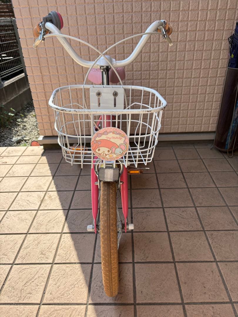 ⚠️お引渡し限定⚠️ マイメロディ 幼児用自転車 ピンク