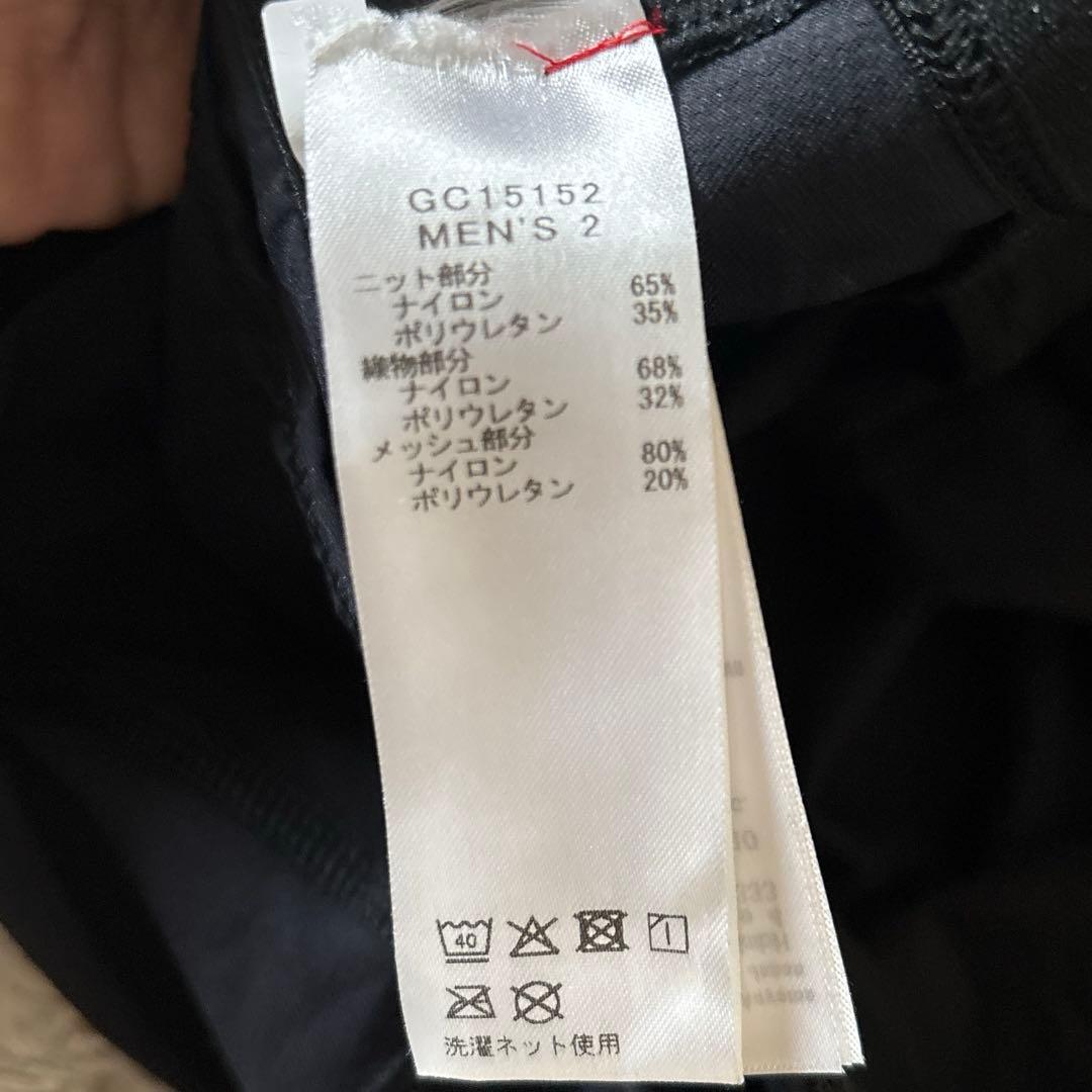 Goldwin ハーフタイツ　ブラック　Mサイズ　メンズ