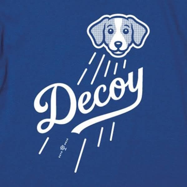 Ｓサイズ★新品★ドジャース・大谷選手の愛犬「デコピン（デコイ）」デザインTシャツ