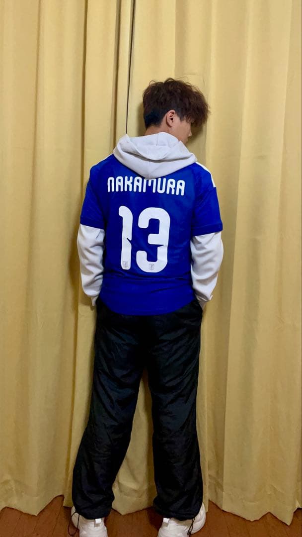 サッカー日本代表 25/26 中村敬斗 #13 海外インポート ユニフォーム L