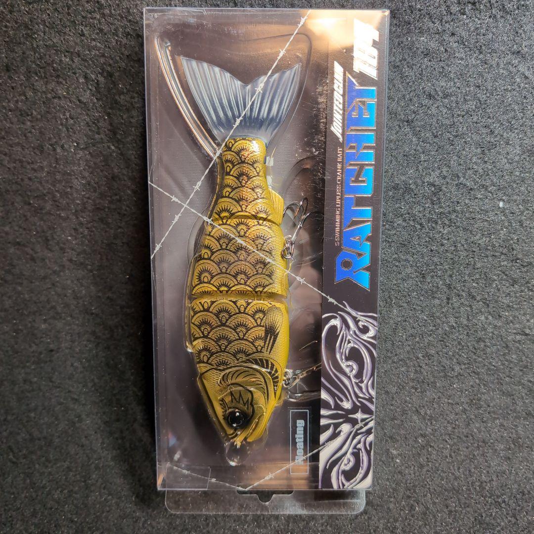【ガンクラフト】限定品　金鯱　ジョイクロRATCHET 184 ゴールドブラック