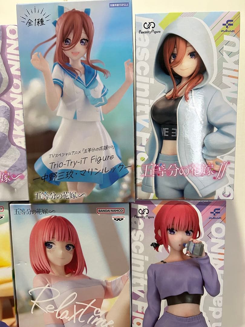 フィギュアおまとめ売り　五等分の花嫁他　13点