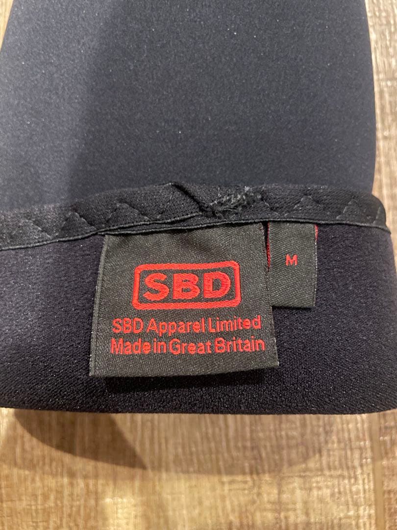 SBD エルボースリーブ Mサイズ ネイビー/レッド