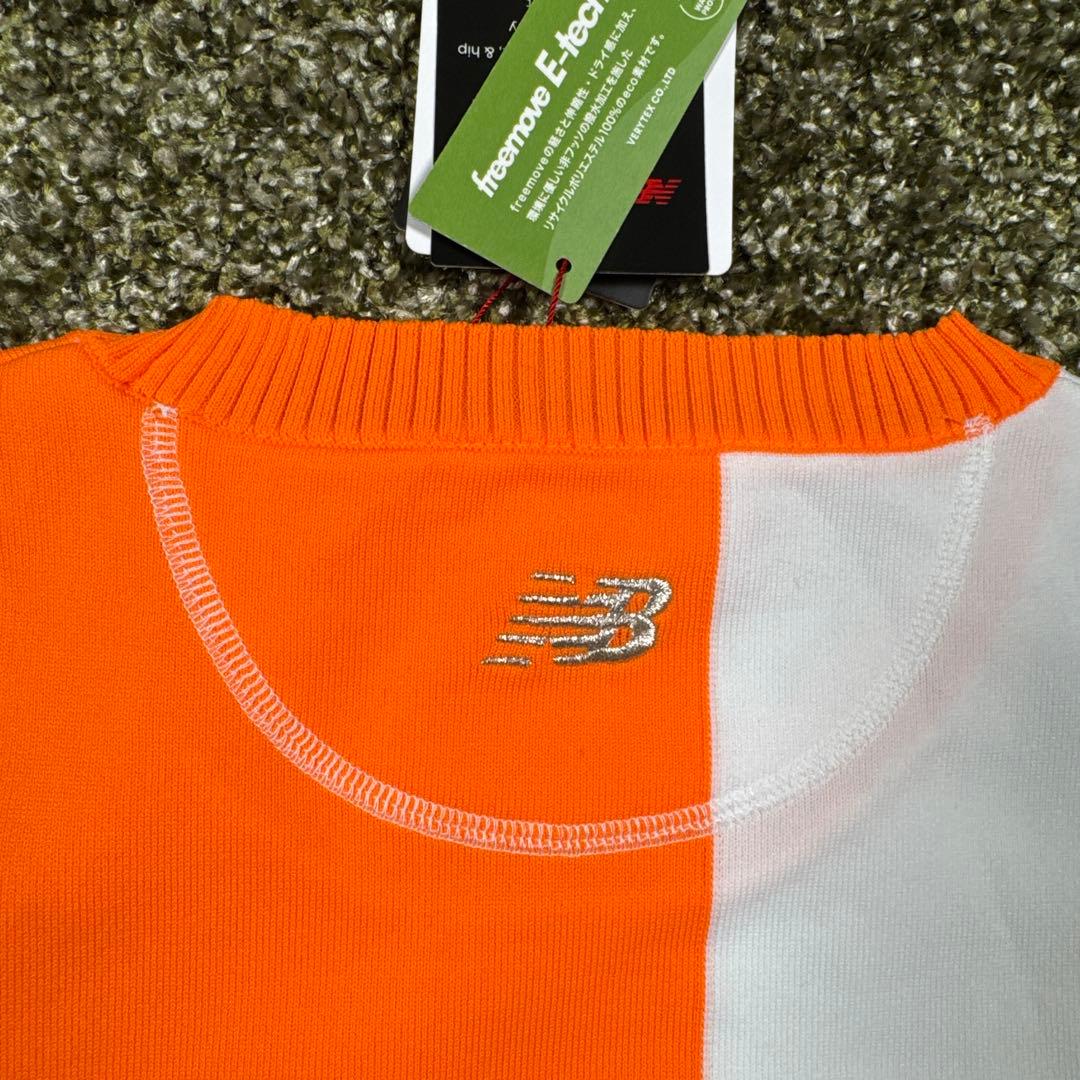 new balance golf クルーネックニットベスト