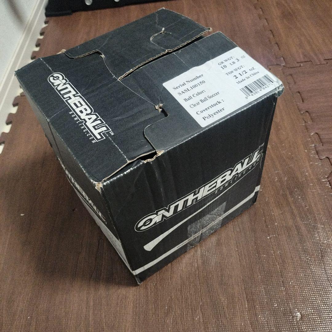 【新品】ONTHEBALL クリアボールサッカー ボウリングボール