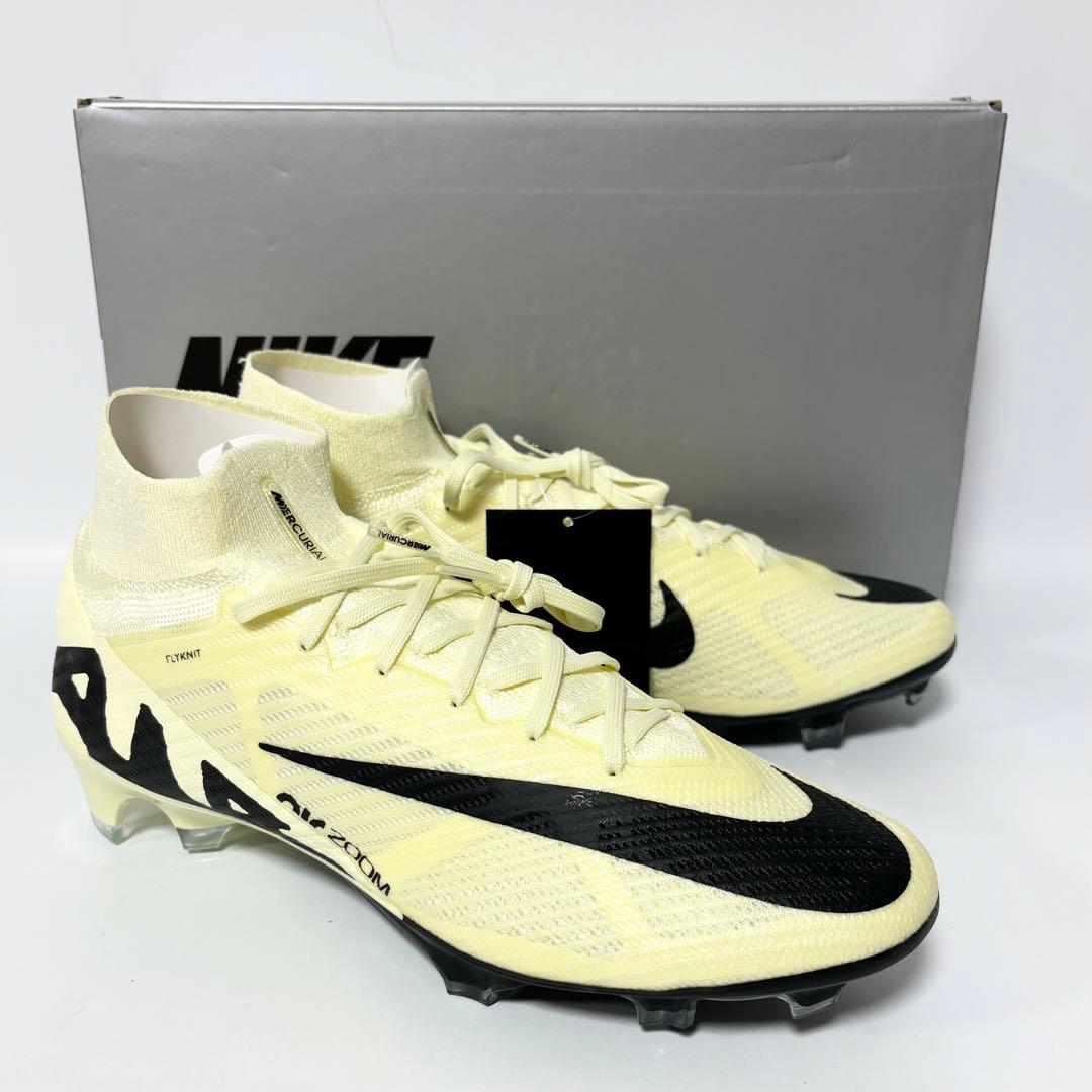 新品 ナイキ マーキュリアル スーパーフライ 9 エリート レモネード 28.0