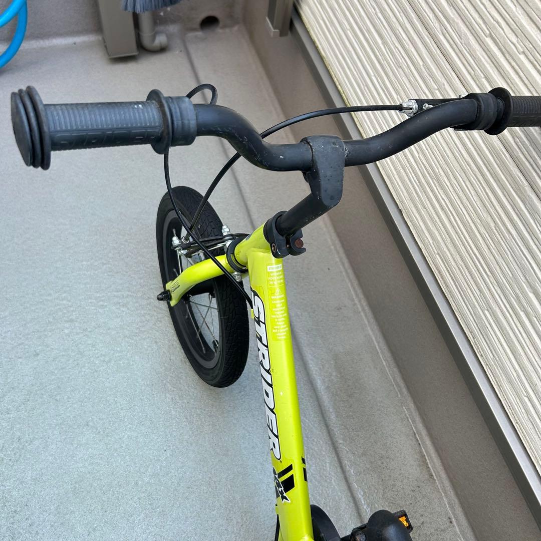 STRIDER 14X 幼児用自転車 ライムイエロー　ストライダー