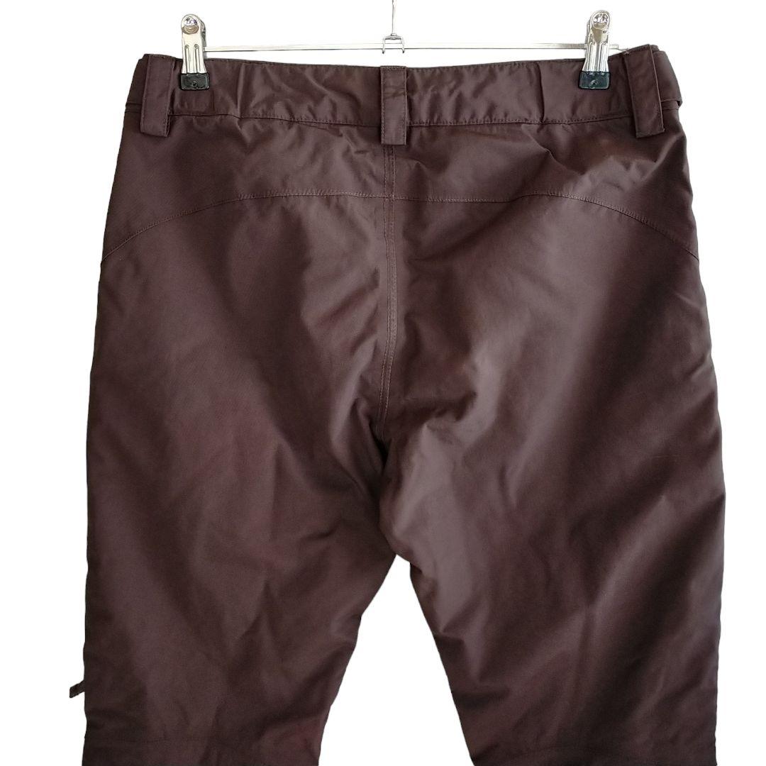 【高機能】US ノースフェイス HYVENT スノーボード 茶 パンツ