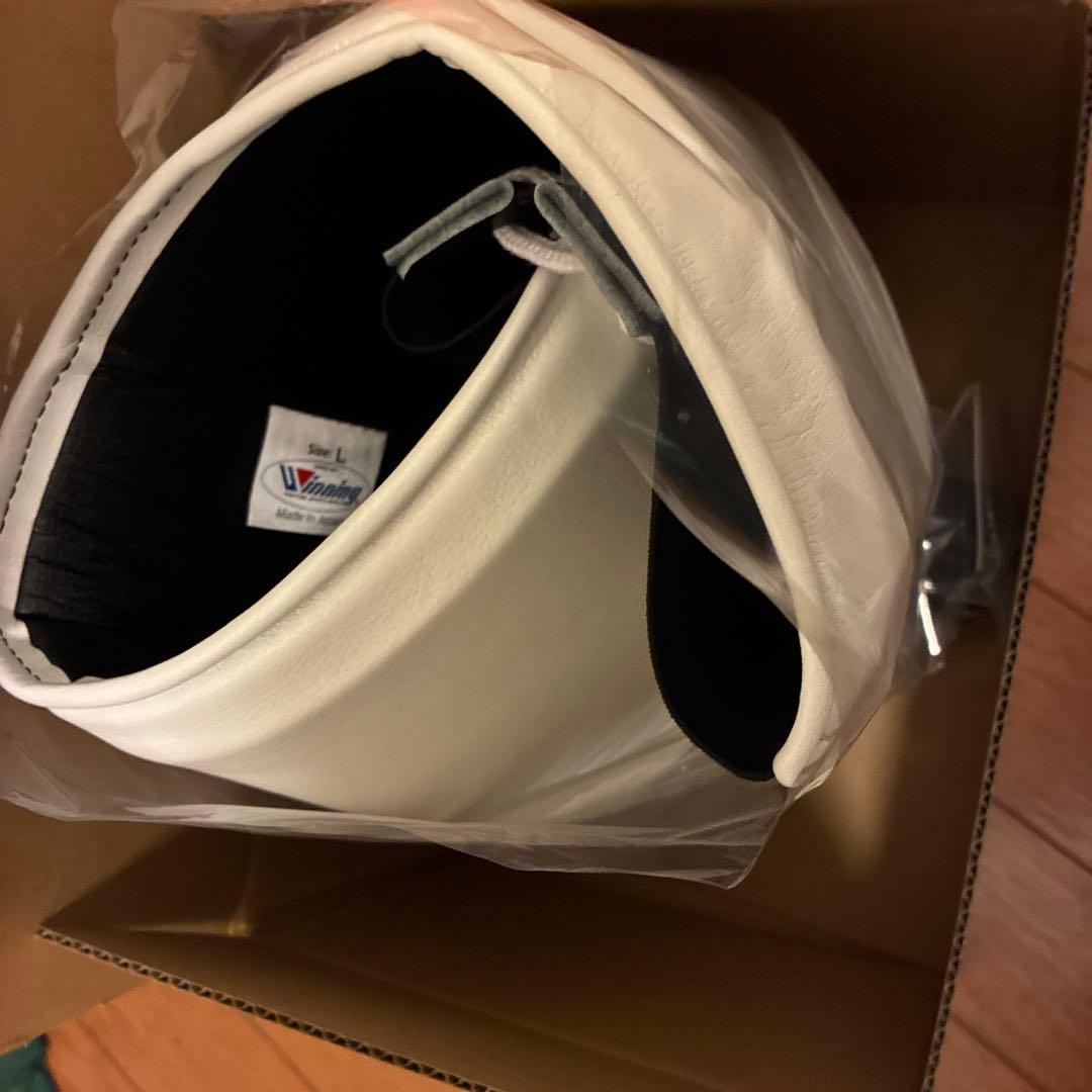 Winning本日値下済！カッププロテクター正規品白Lサイズ新品未使用袋未開封品