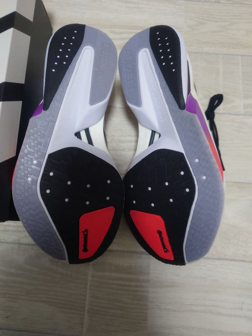 【新品未使用】ADIZERO BOSTON 13 M 25.0cm 紫