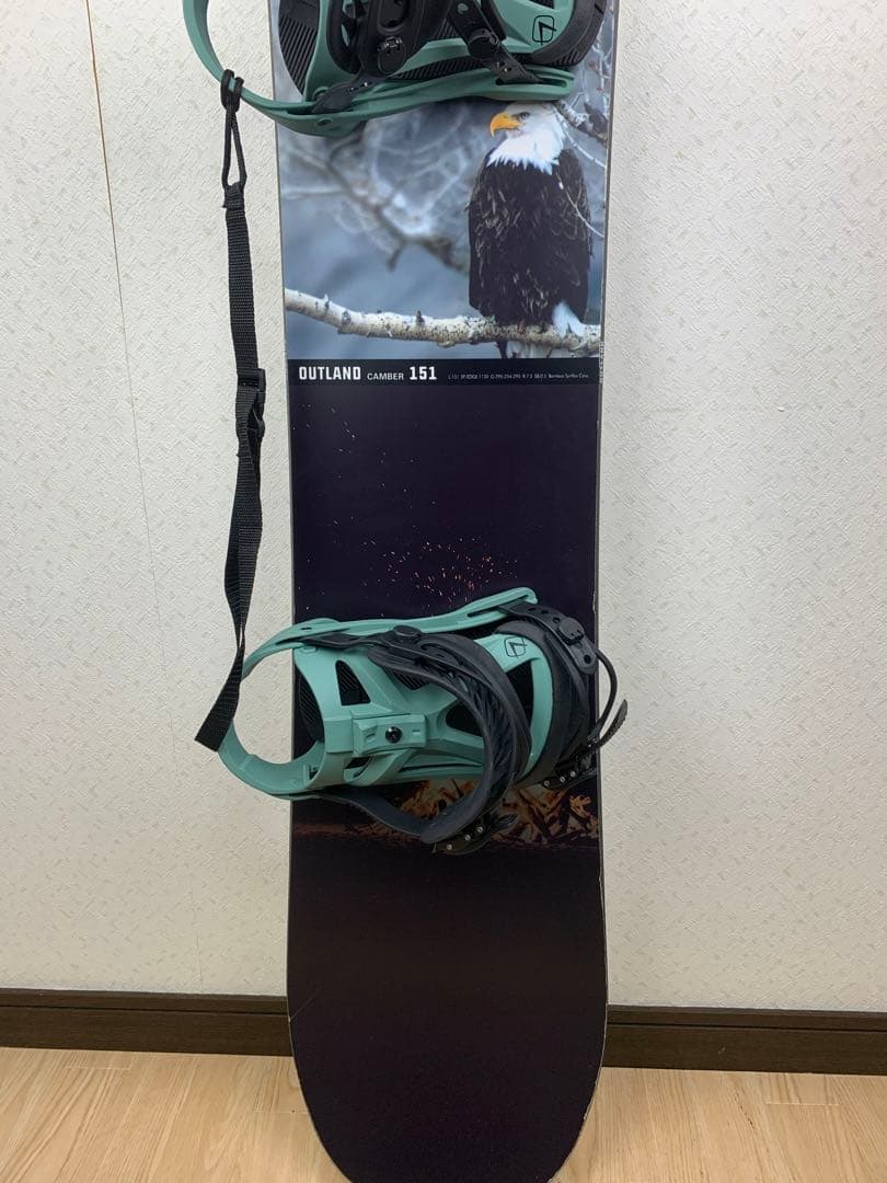 ELAN スノーボード　板　151cm LINK ビンディング　セット　スノボ