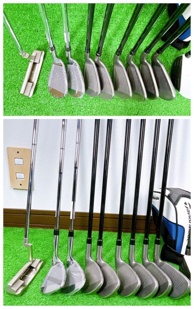 レフティー　テーラーメイド RBZ メンズ　ゴルフセット　パーリーゲイツ