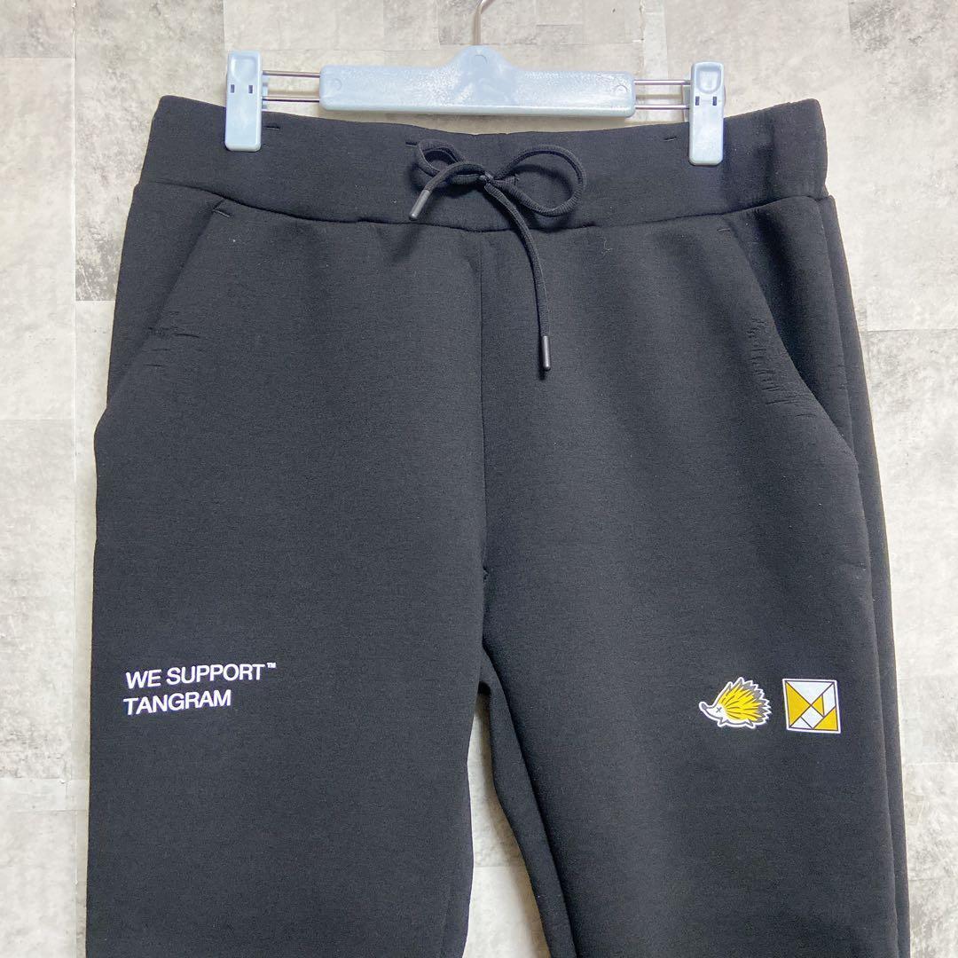 CLUBHAUS×TANGRAM【M】ゴルフパンツ スウェット ブラック コラボ