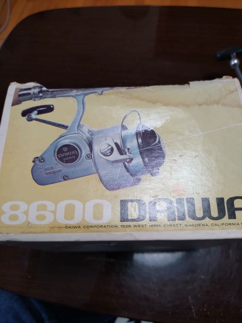 【ビンテージ、オールド】【未使用美品】ダイワ8600　スピニングリール