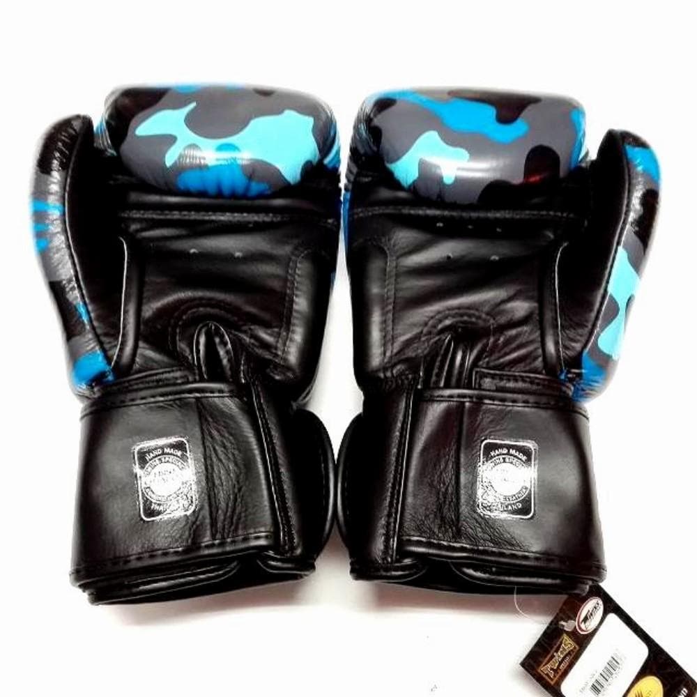 新品 正規 TWINS 本格ボクシンググローブ 本革製 サイズ選択 青迷彩