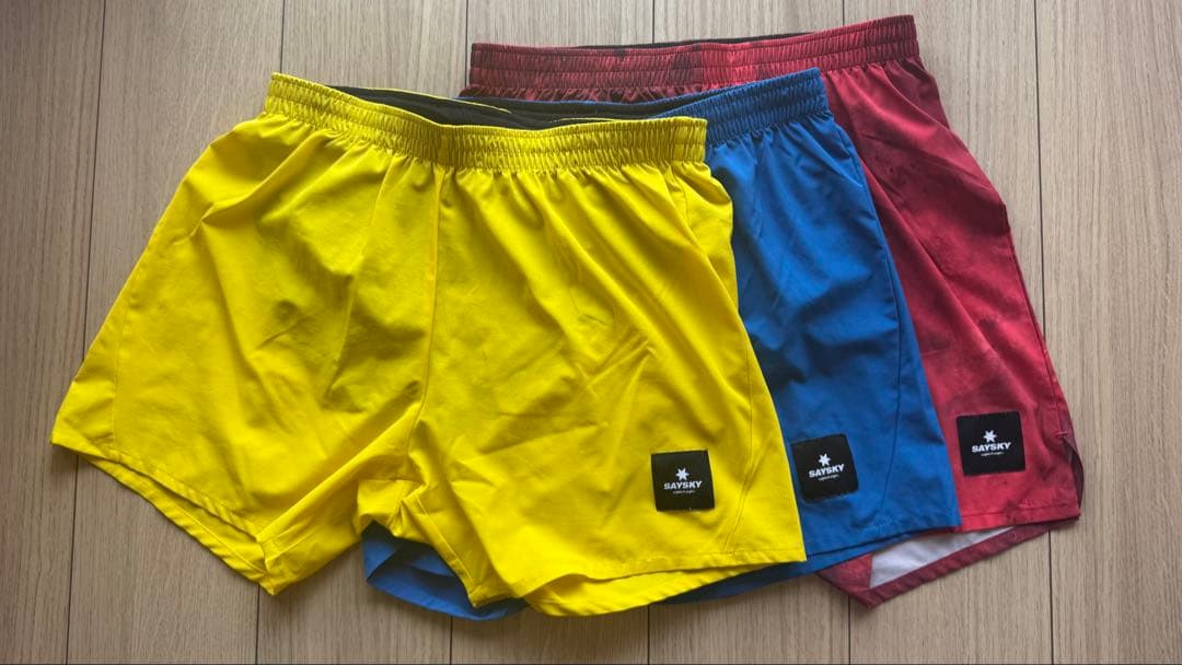 SAY SKY ランニングパンツ3色セット