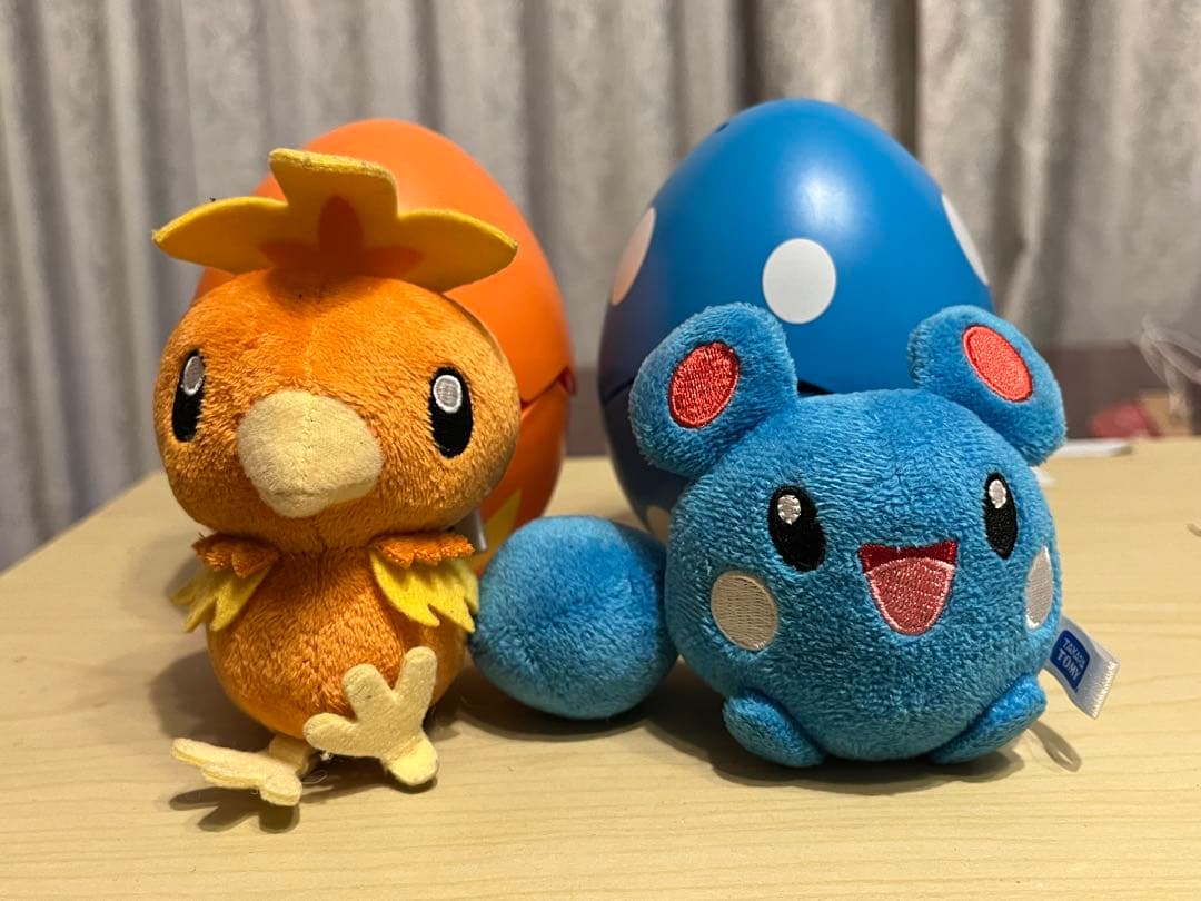 激レア！ ポケモン アチャモ ルリリ ぬいぐるみ セット