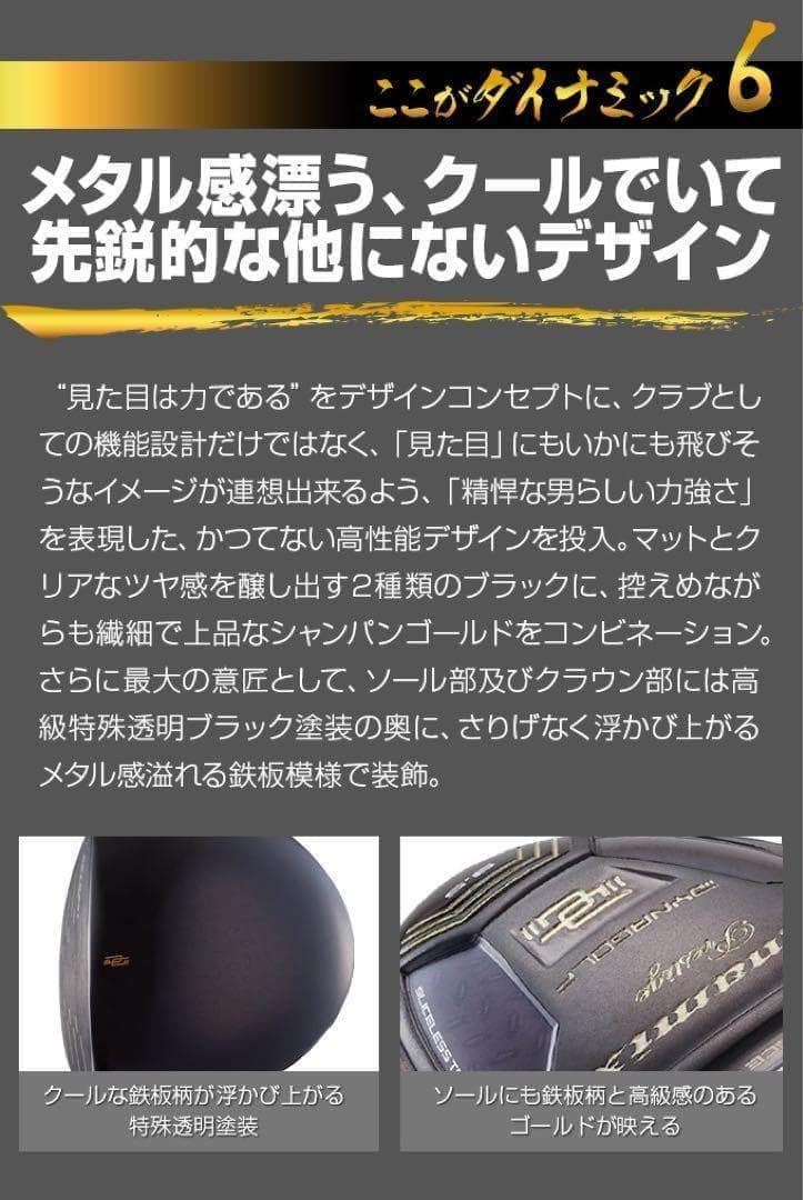 【大好評】激飛び20Yアップの高反発誕生★ダイナミクス プレステージ ドライバー