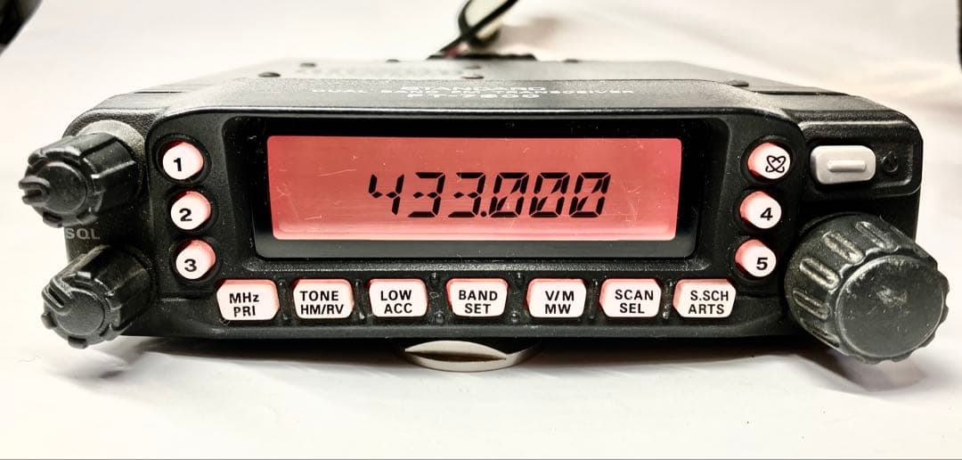 ☆FT-7800H 145/433MHz ハイパワー　受信改造済　スタンダード☆