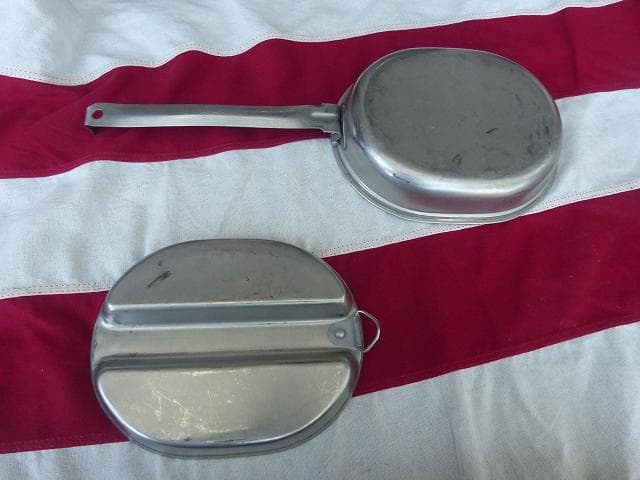 米軍実物　 メスキットパン　WYOTT　食器　アウトドア　314
