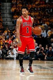 【美品】NBA ブルズ BULLS　adidas デリック・ローズ ユニフォーム