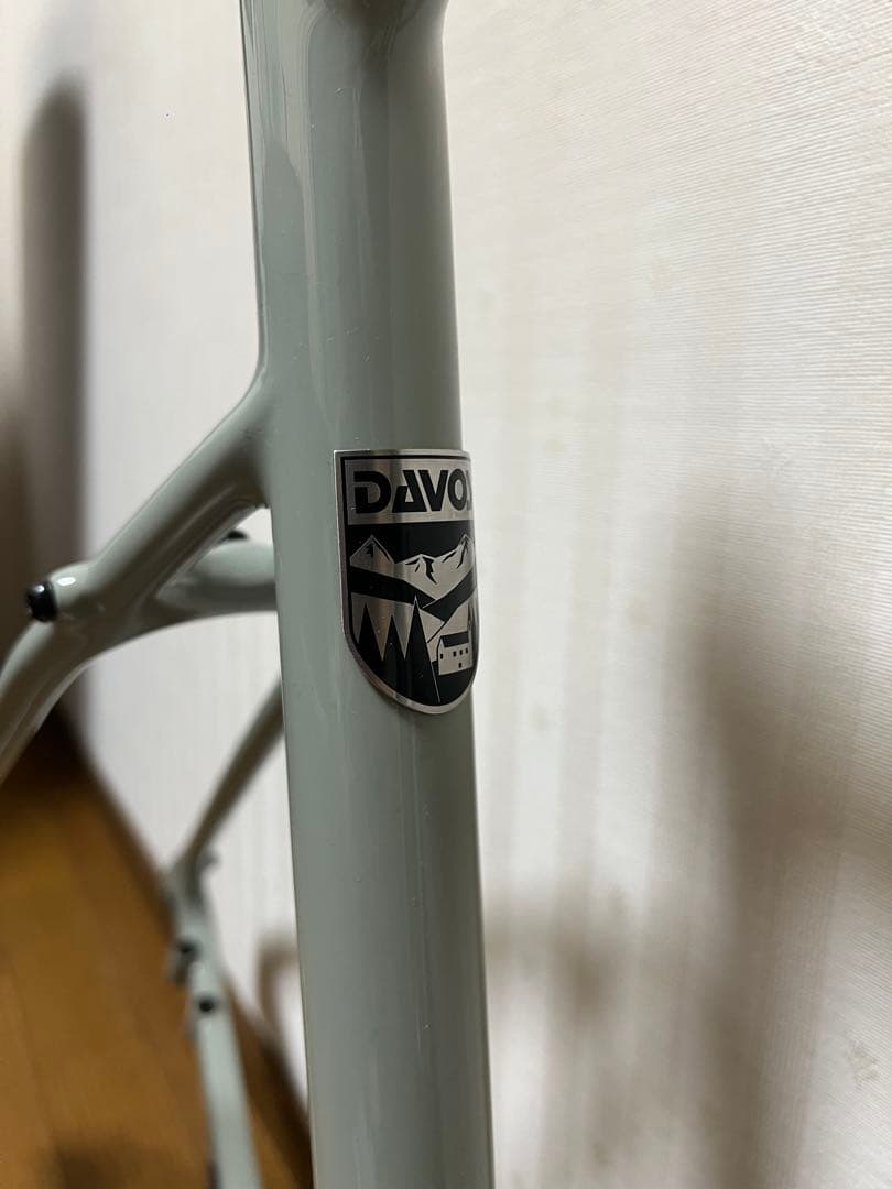 DAVOS D-309 カーボンフレーム ディスク540sizeケーブルフル内装