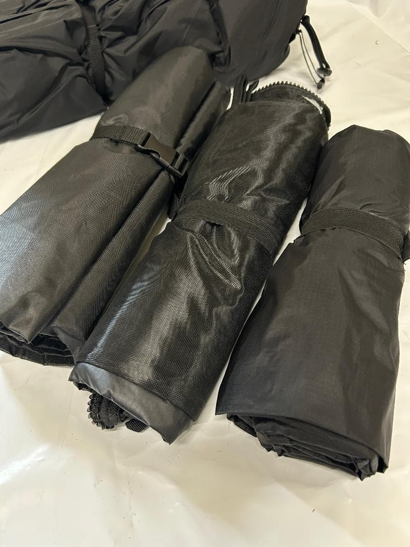 M-㉚【訳ありUSED】G-tent-M200 ドームテント 黒 4-6人用
