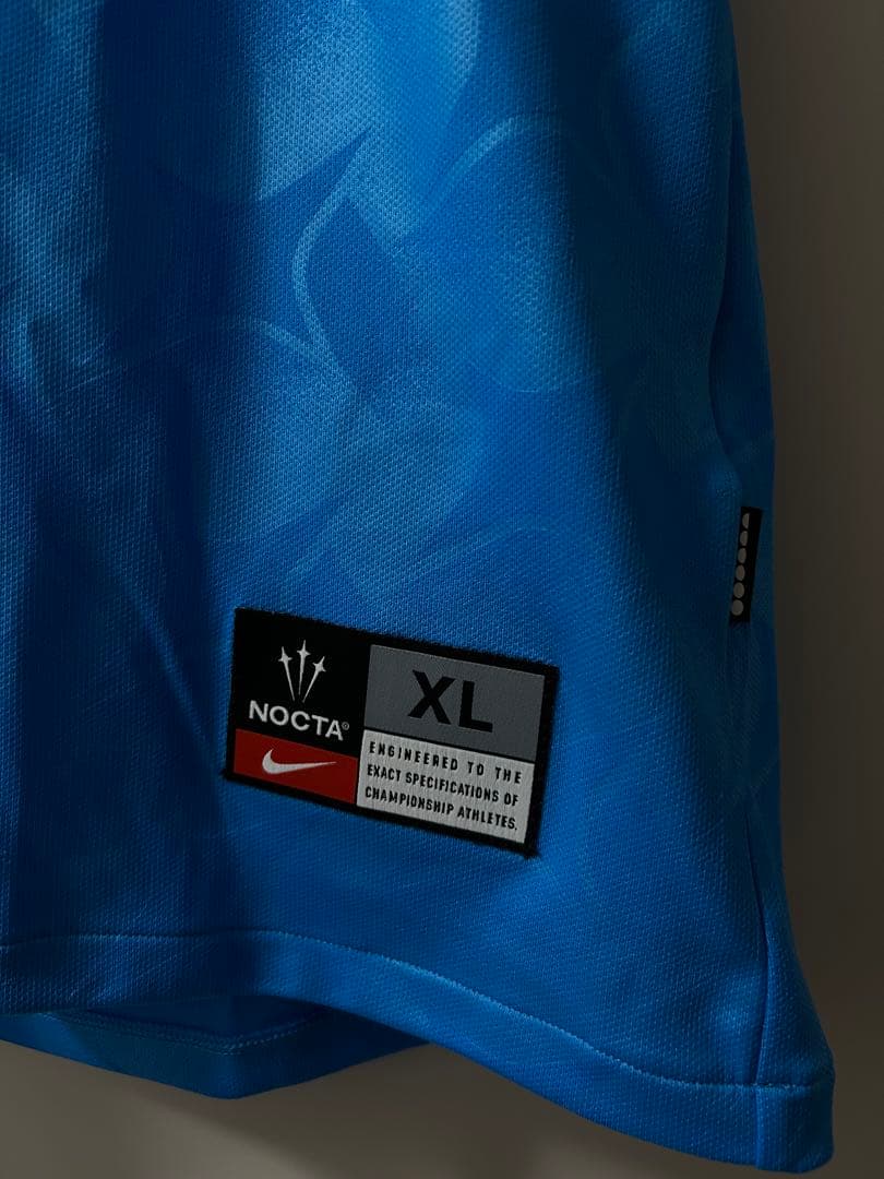 NIKE×NOCTA ブルーサッカーユニフォームXL