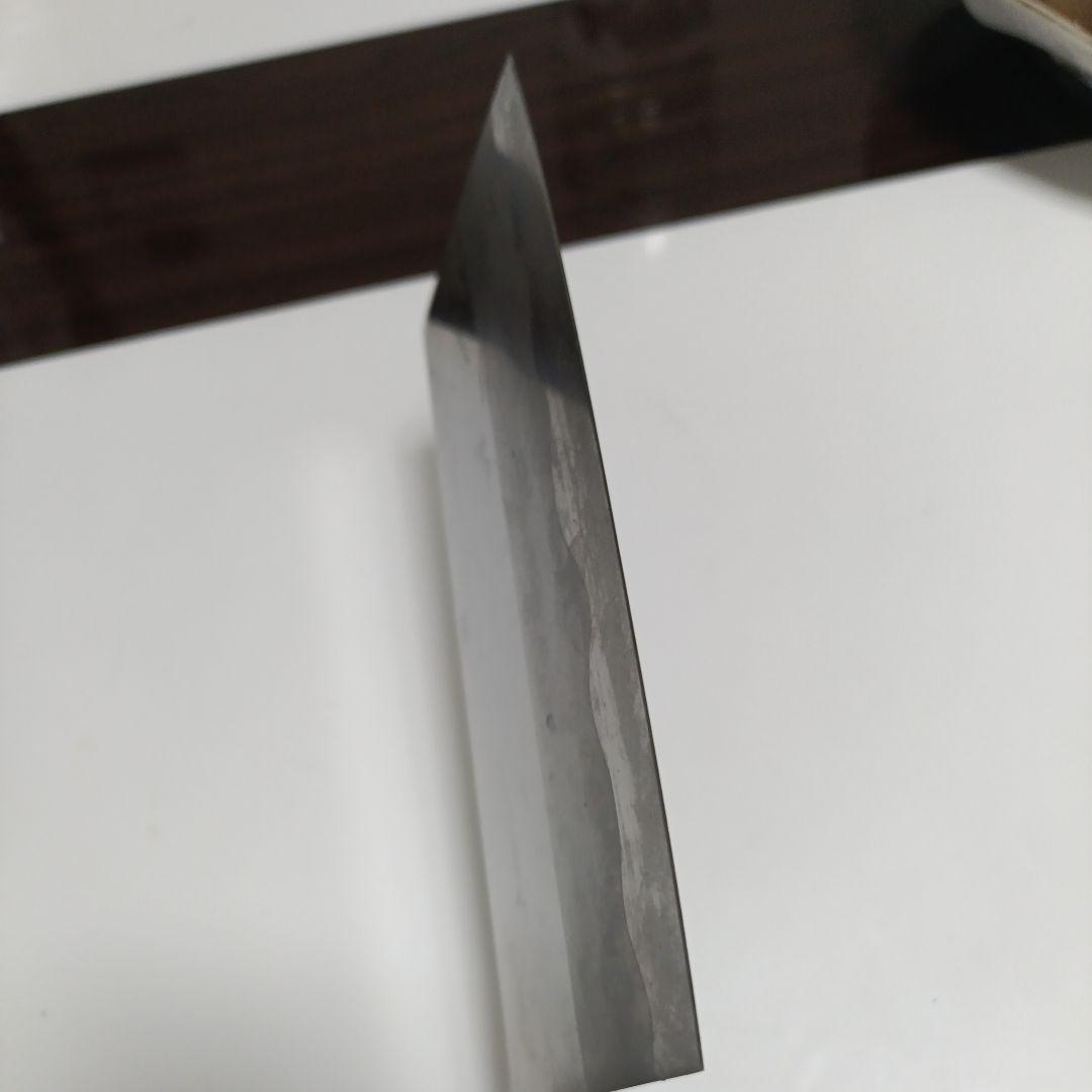 山秀作 中華包丁 平刃 木製ハンドル