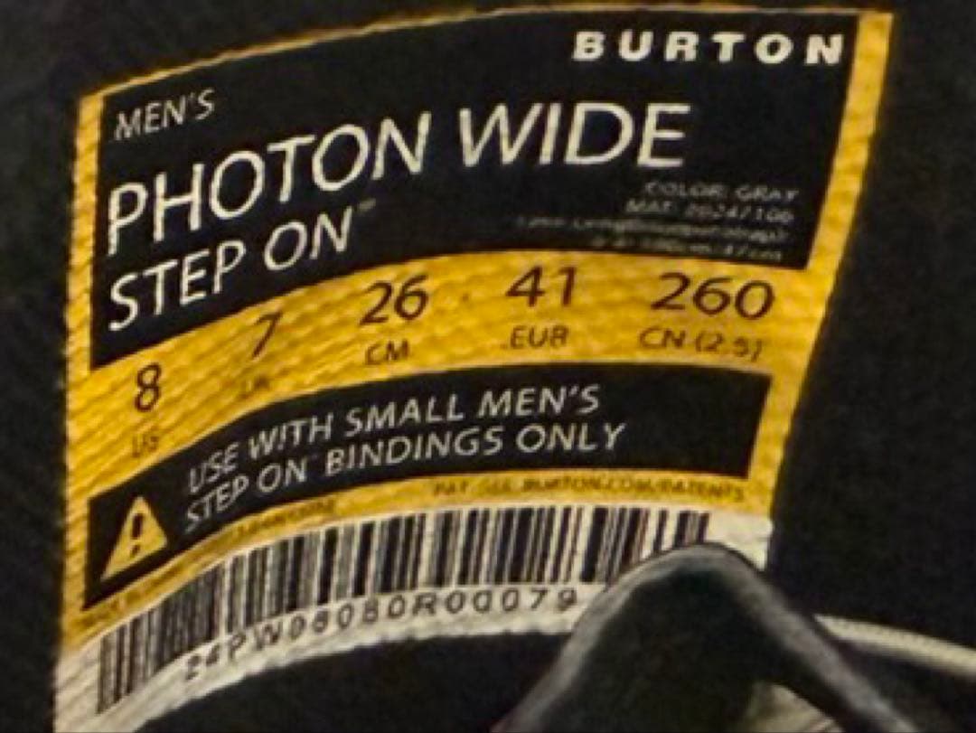 23-24 BURTON StepOn バートンステップオンブーツ ワイド