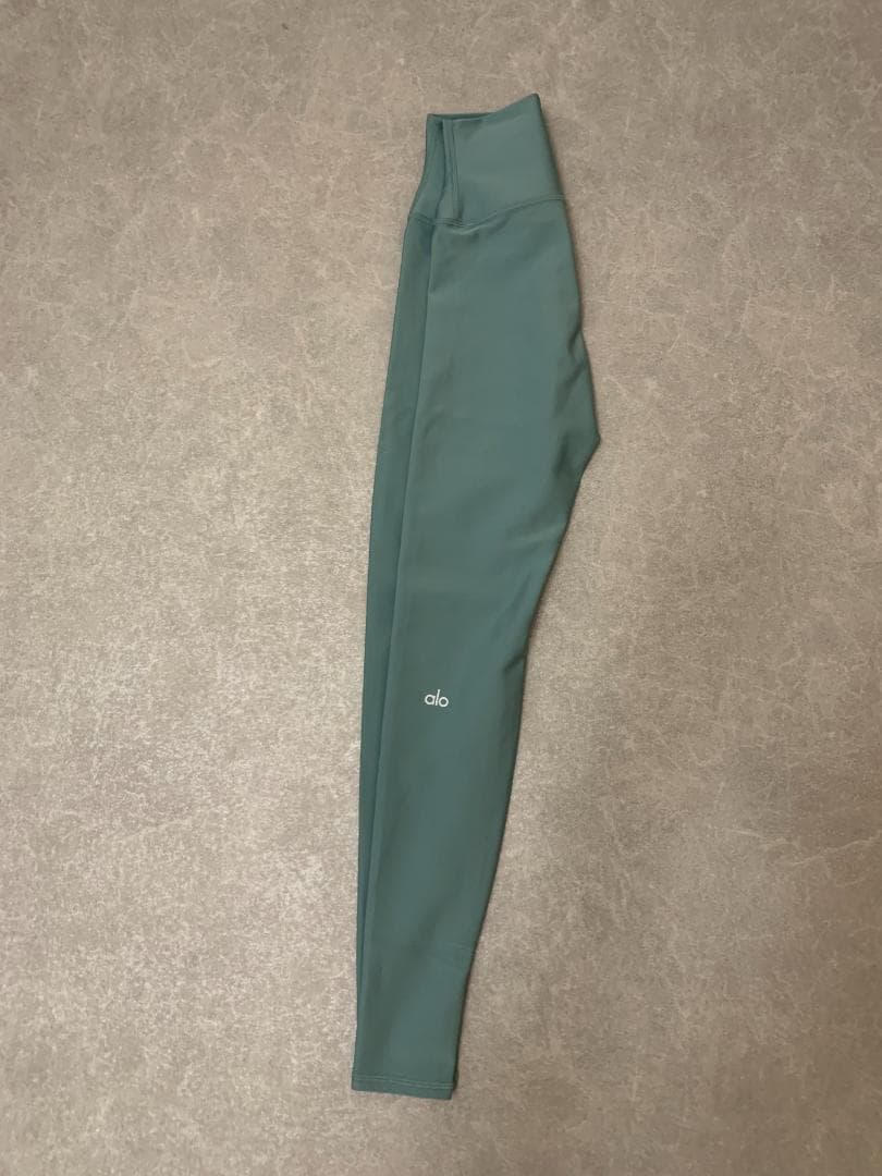 alo YOGA ハイウエストレギンス XXS グリーン系