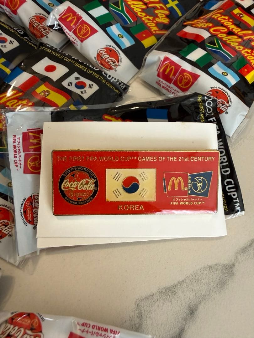 日韓ワールドカップ2002 記念グッズなど
