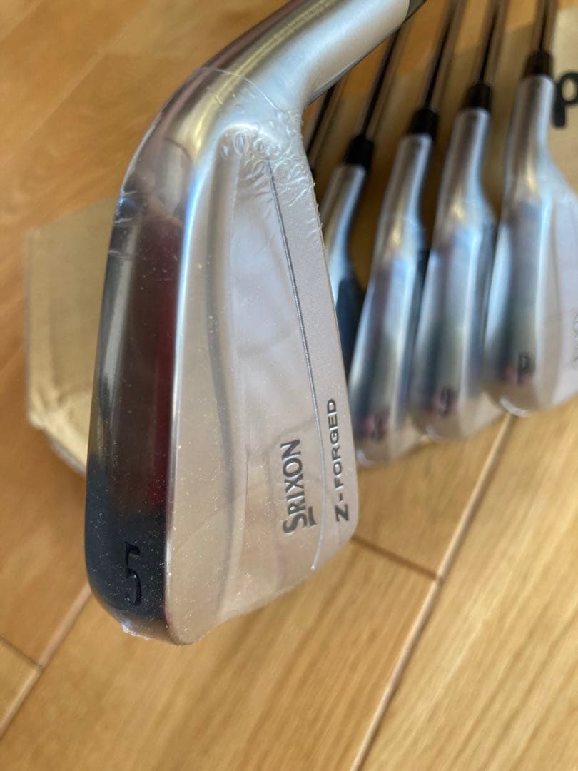 【新品未使用】スリクソン Z-FORGED アイアンセット5I〜PW 6本