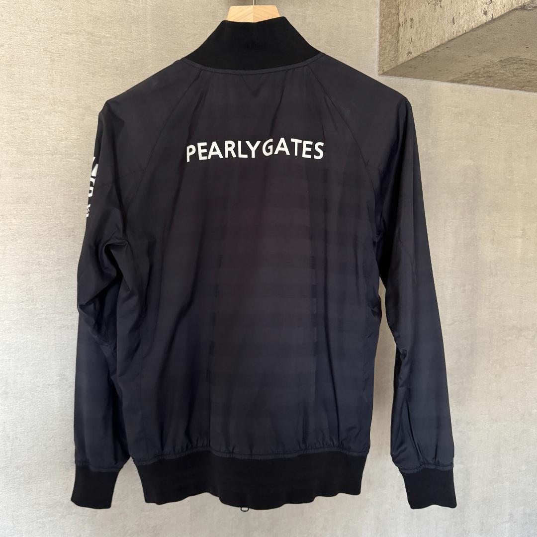 【中古】PEARLY GATES パーリーゲイツ ゴルフ ブルゾン ブラック