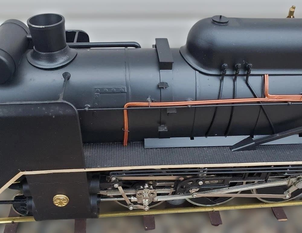 C152　【引取限定】希少！D51型(過熱テンダー機関車)　鉄道模型　現状品