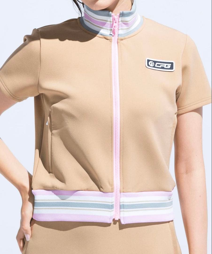 【新品タグ付き】CPG GOLF ベージュセットアップ