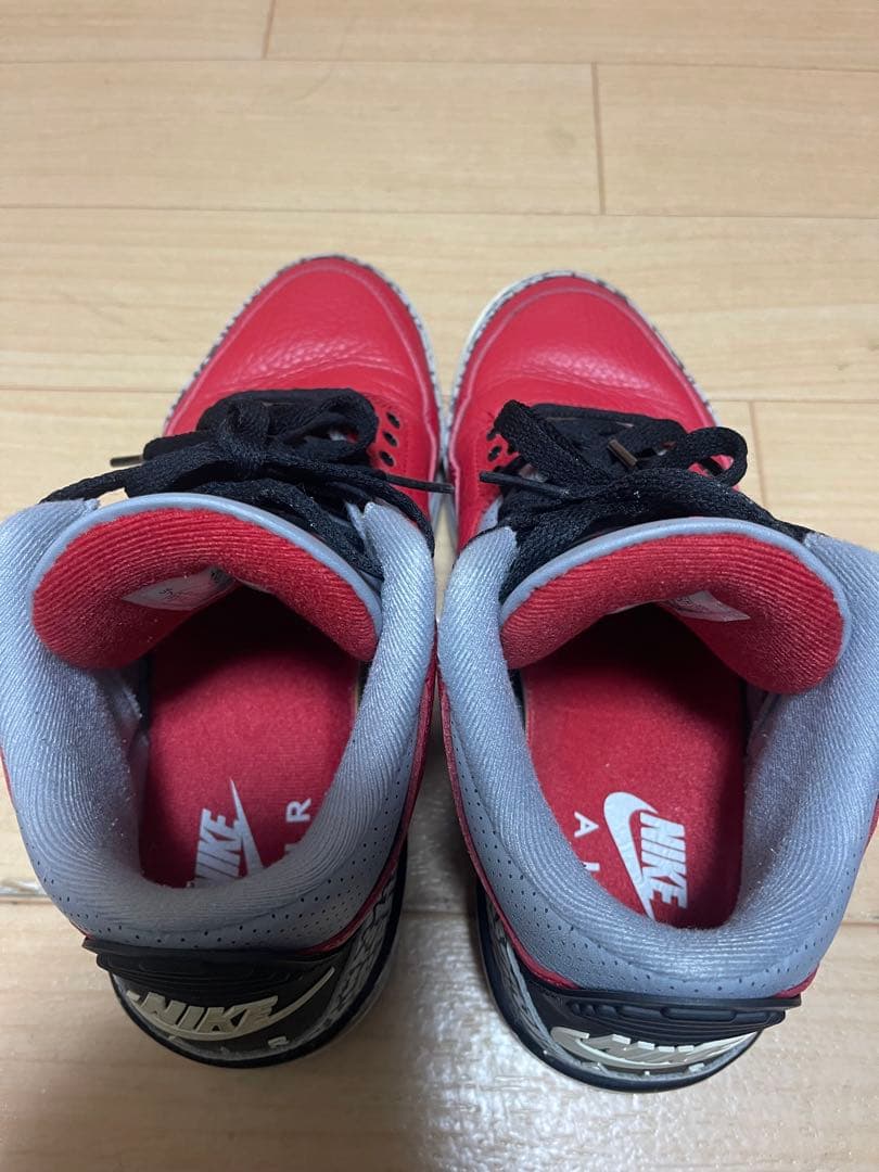 シューズ(男性用) NIKE AIR JORDAN 3 RETRO 25cm