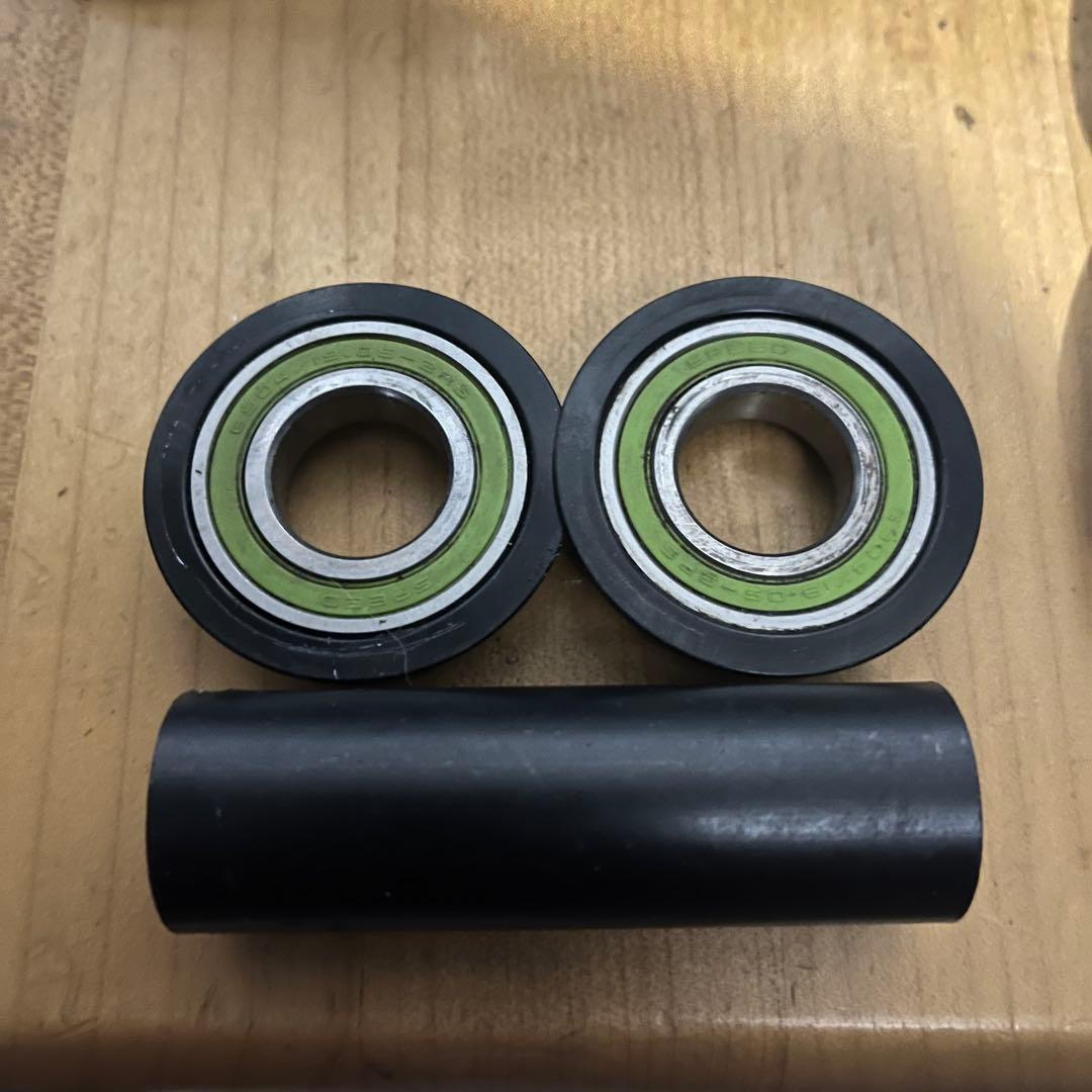 bmx クランク　bb スプロケ2個