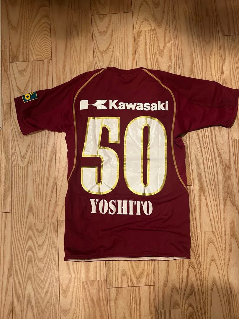 ヴィッセル神戸 ユニフォーム 大久保嘉人 50 アシックス 楽天 Jリーグ