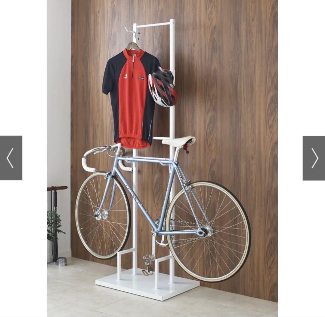 自転車スタンド2台用　ステンレス