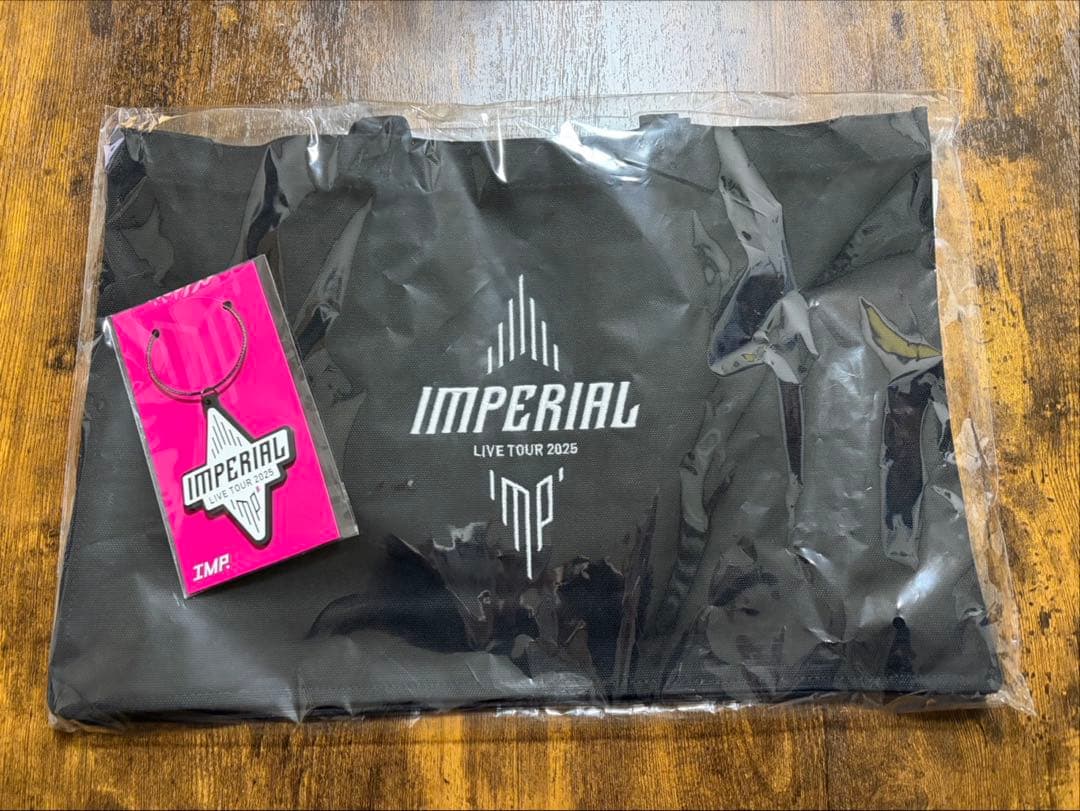新品未開封　IMP.　IMPERIAL　トートバッグ ラバーキーホルダー
