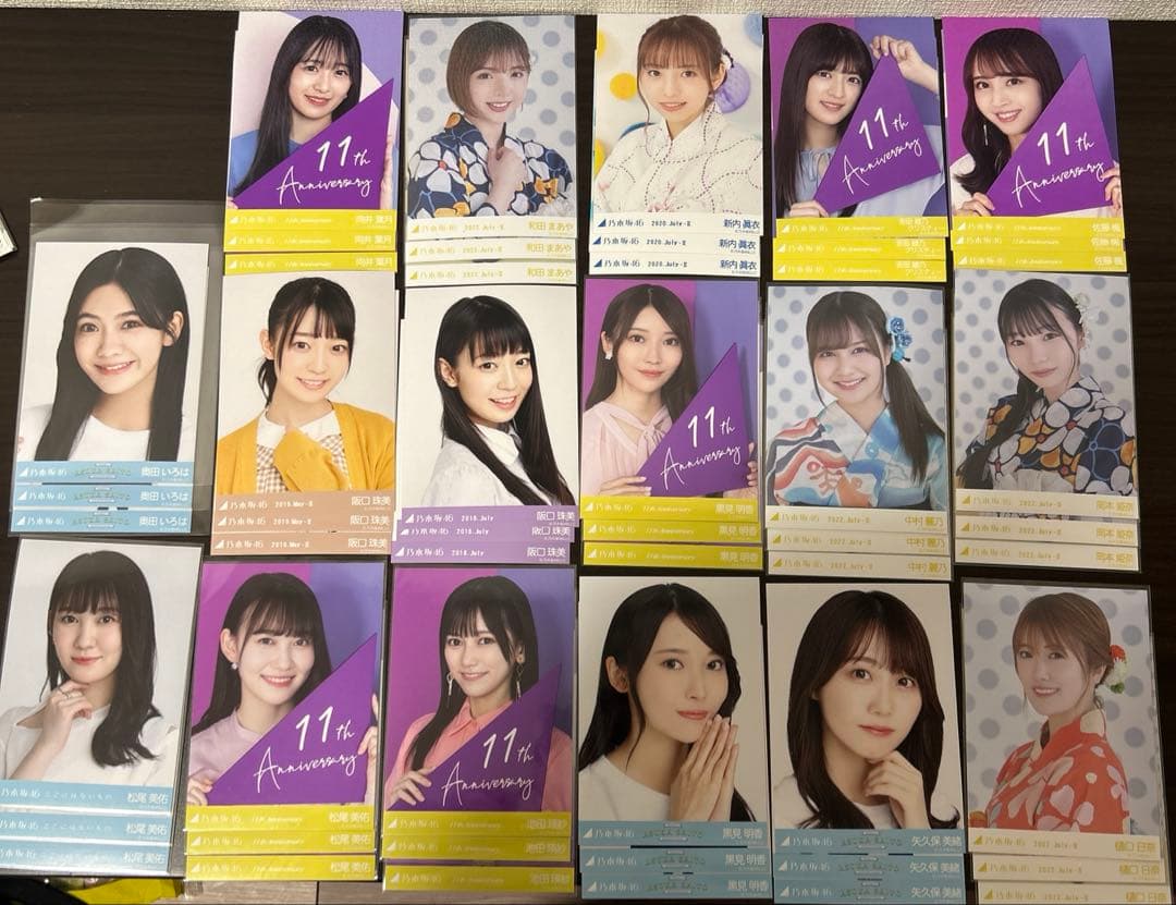 乃木坂46生写真まとめ売り約400枚ほど